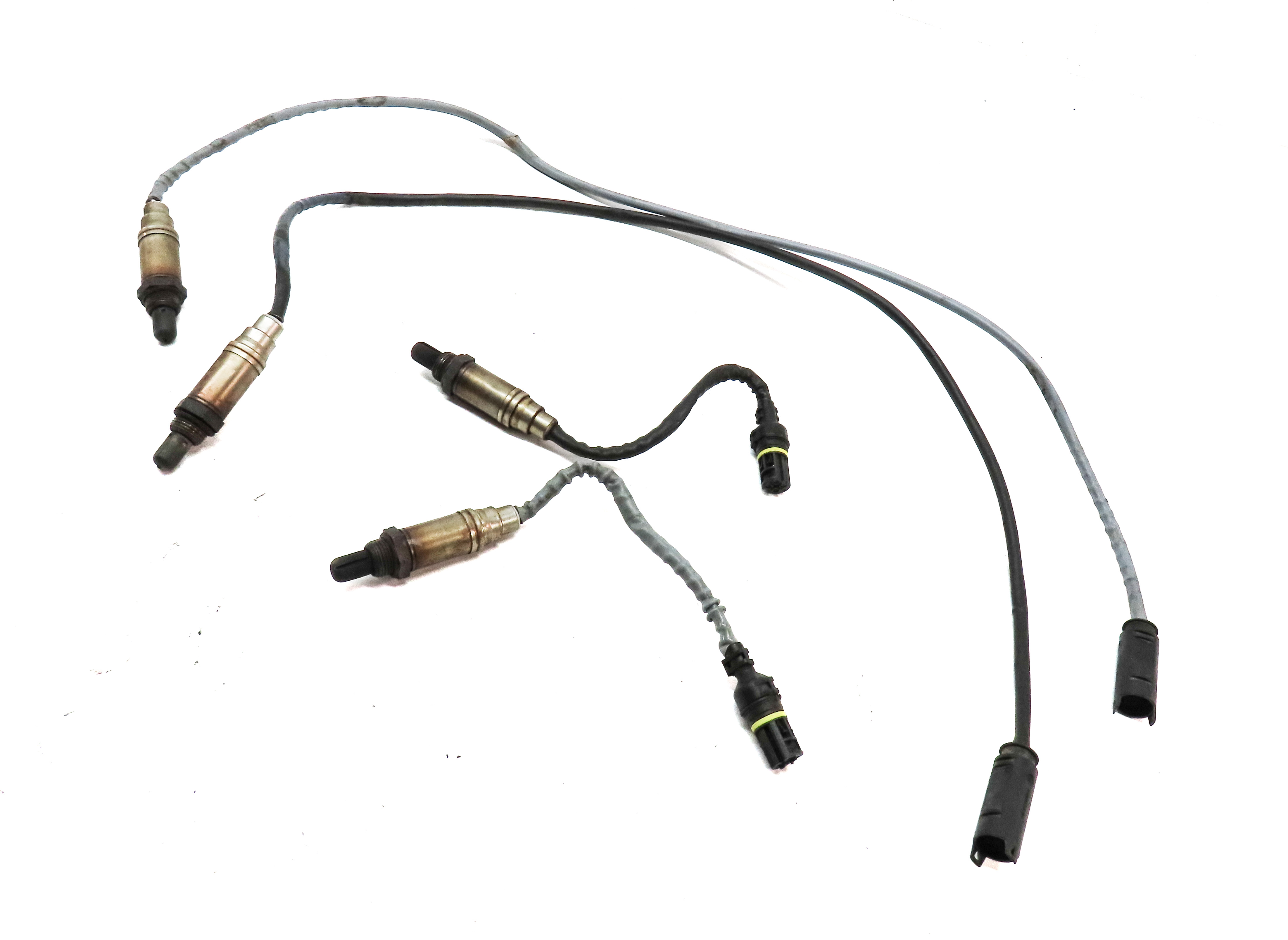 05 BMW Z4 CONVERTIBLE (E85) 3.0L M54 ENGINE OXYGEN O2 LAMBDA PROBE SENSOR SET/4 — exact item pictured